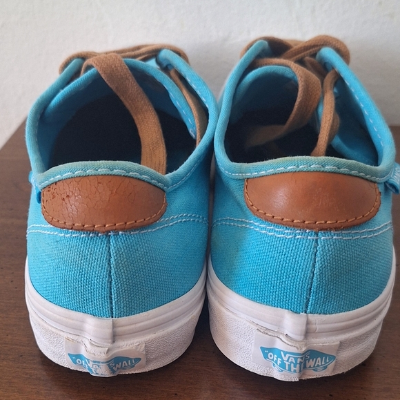 Vans Blue Women's Sneakers Size 8 - Picture 6 of 8